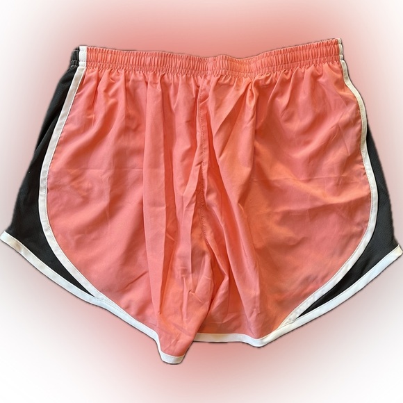 Nike Pants - Nike Women’s Dri-Fit Shorts, Coral/Black/White, Built-In Briefs, M